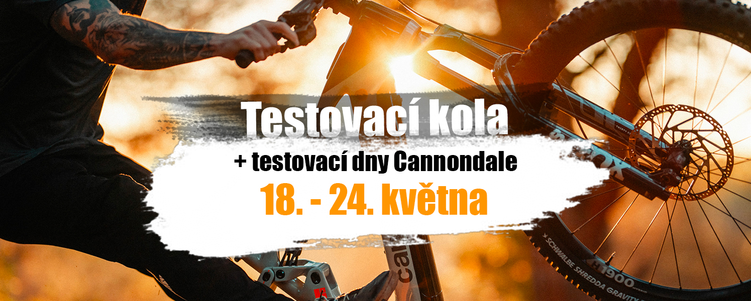 Testovací kola u nás + blíží se testovací dny 🌿🚴🏼