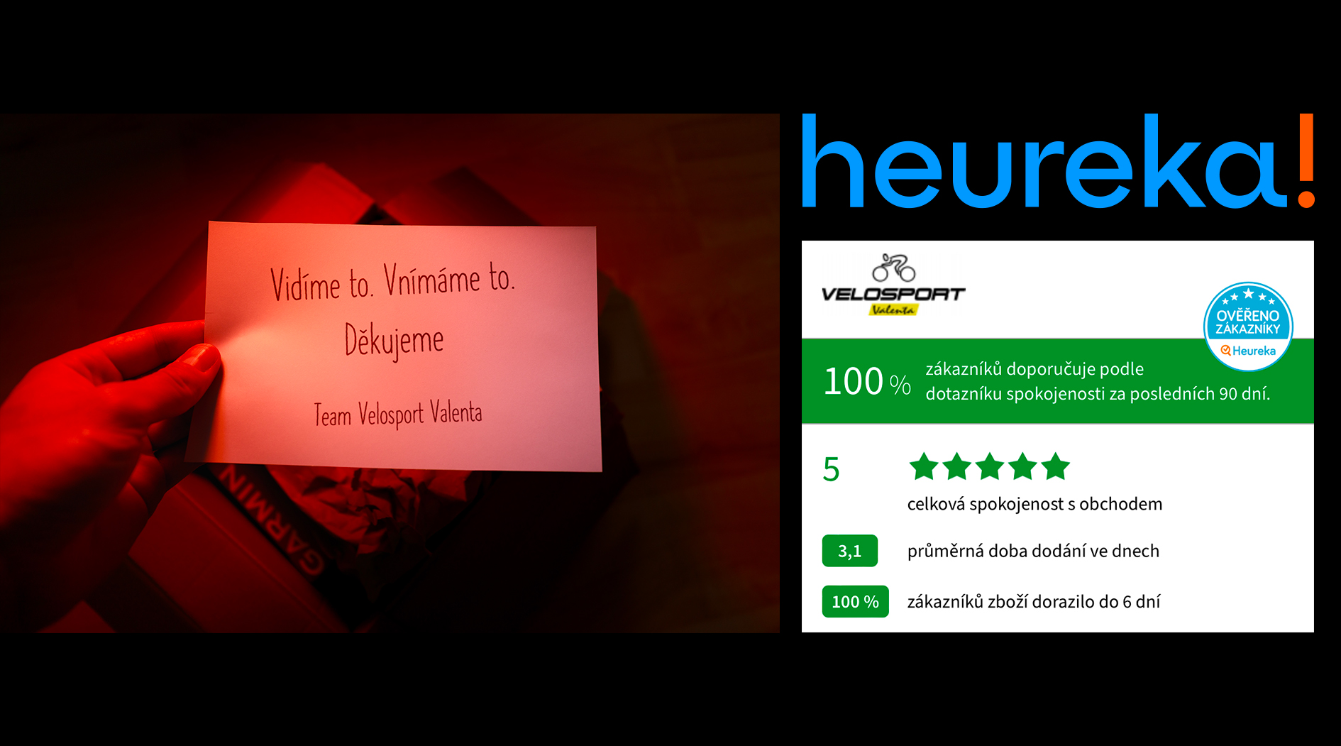 Vidíme to. Vnímáme to. Děkujeme. 🙏🏼