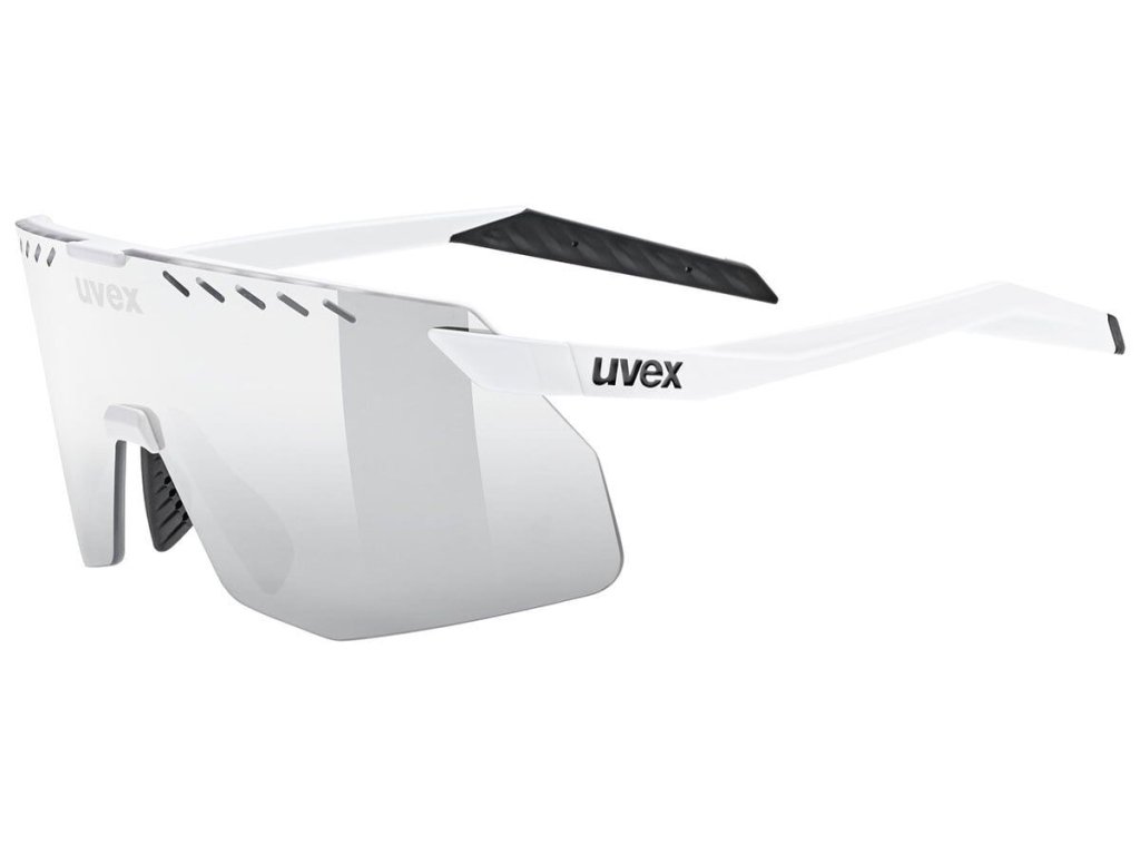 Uvex brýle Pace Stage S White Matt/Mirror Silver