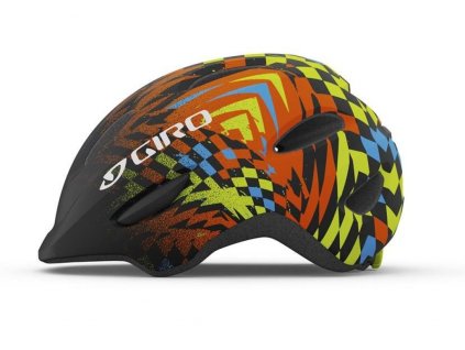 Dětská helma Giro Scamp Mat Black Check Fade