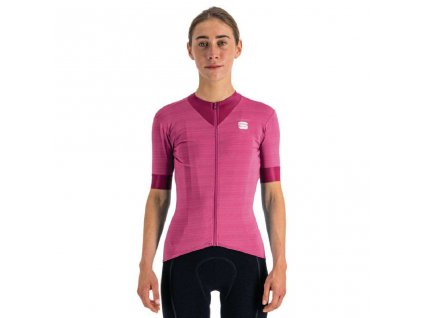 Dres Sportful Kelly w short sleeve jersey Cyclamen