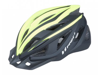 Helma PRO-T Sintra In mold Black/Yellow Fluo Matt