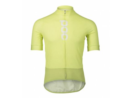 Dres POC Essential Road Logo Jersey Lemon Calcite