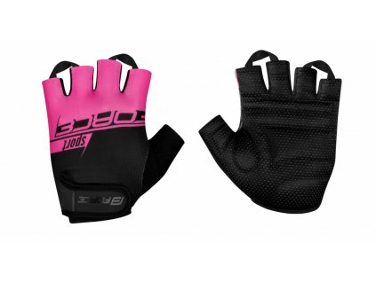 Rukavice Force SPORT LADY Black/ pink