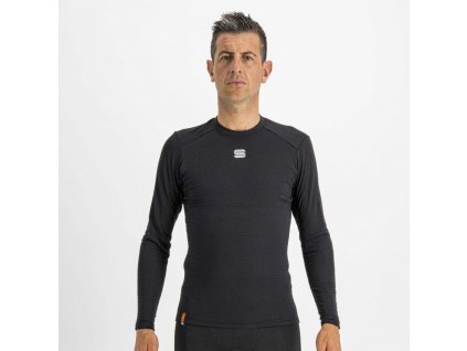 triko dlouhý rukáv Sportful Thermodynamic Mid Tee Long Sleeve Black