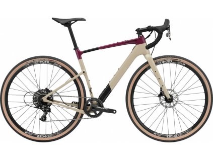 Cannondale Topstone Carbon Apex Quicksand w/ Black Cherry and Smoke Black