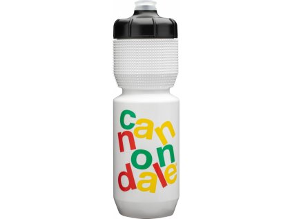 Lahev Cannondale Gripper Stacked Bottle 750ml White