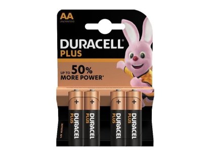 Duracell Baterie tužkové AA Basic 4 kusy
