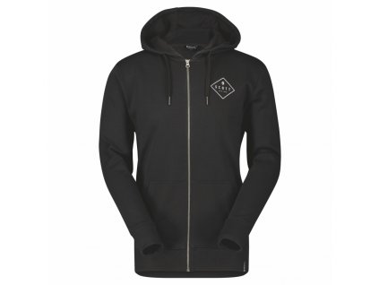 mikina Scott Casual LS Zip Hoody Black