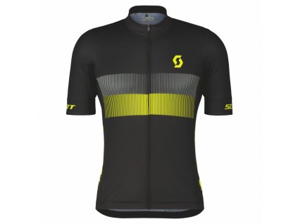 Scott RC Team 10 SS Shirt Black/Sulphur Yellow