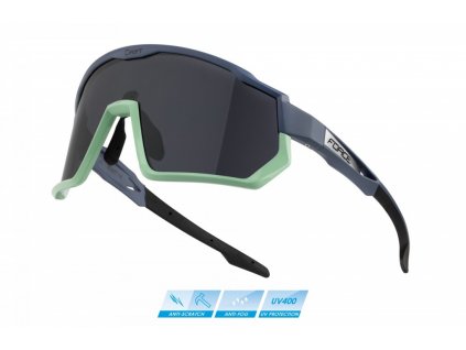 Brýle Force Drift Stormy Blue Mint/Black