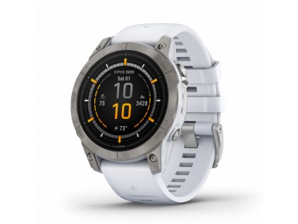 Garmin Epix PRO Gen 2 Sapphire 47 mm Titanium / Whitestone Band