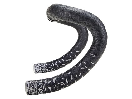 Omotávka Supacaz Super Sticky Kush Star Fade Platinum Print/Platinum Plugs