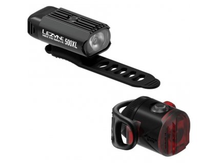Sada světel Lezyne Hecto Drive 500XL/Femto USB Pár Black