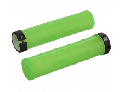 Gripy Supacaz Grizips Clear Neon Green Clear