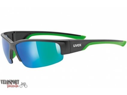 Brýle Uvex Sportstyle 215 Black Mat Green/Green