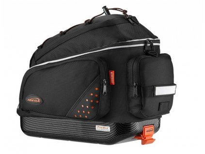 Brašna na nosič Ibera PakRak Commuter Bag BA11 Black/Orange