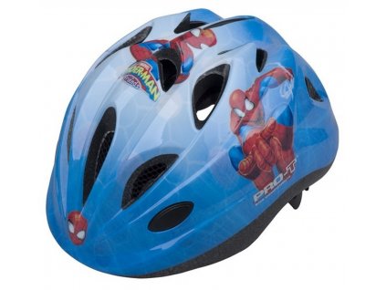 Dětská helma PRO-T Toledo In Mold Blue Spider man