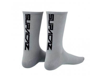 Ponožky Supacaz Straight UP Socks Gunmetal