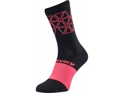 Ponožky Silvini Bardiga UA1642 Black/Red