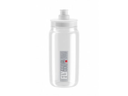 Lahev Elite Fly 550ml Clear/Grey logo