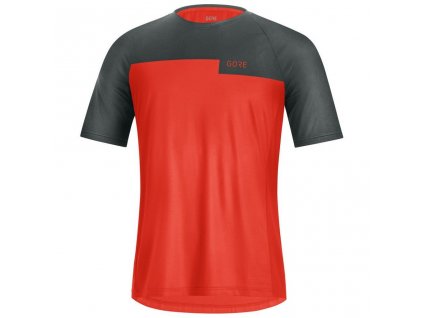 Dres GORE Trail Shirt Fireball/Urban Grey