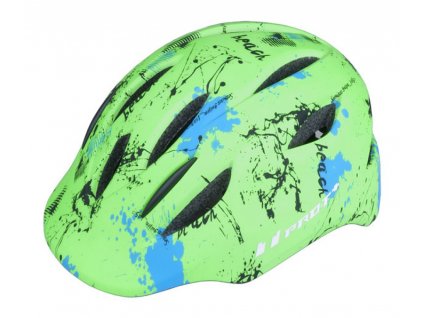 Dětská helma PRO-T Avila InMold Green Neon Mat