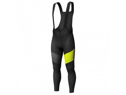 Kalhoty Scott RC Warm +++ Tights Black/Sulphur Yellow