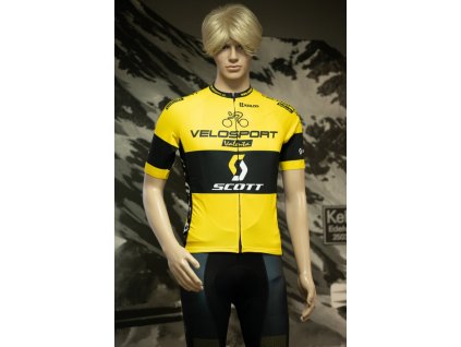 Dres Velosport Elite 51 Spinn Men Team Yellow Black