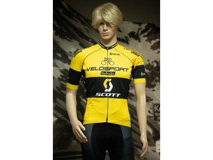 Dres Velosport Dres PRO 66 Carbon Z1 Team Yellow Black