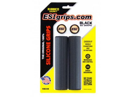 gripy esi ribbed chunky black 2 v