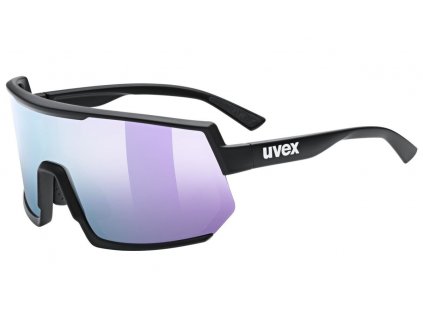 Uvex brýle Sportstyle 235 Black Matt/Mirror Lavender