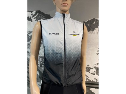 Velosport vesta MicroFiber/síť Elite 19 Grey