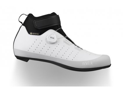 fizik tempo artica gtx goretex white 1 road cycling winter shoes