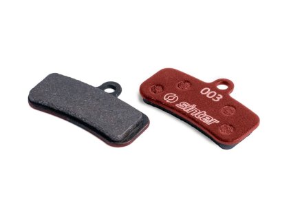 Sinter brzdové destičky Shimano D Type 4 piston RED