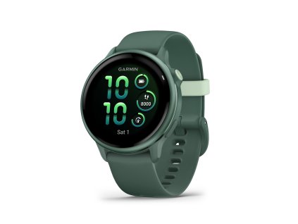vivoactive6 jasper green HR front left 0013 Watch Faces green