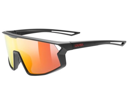 Uvex brýle Skyryse Jr. Black Mat/Mirror Red