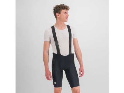 Sportful kraťasy Classic bibshort Black/Chilli Red