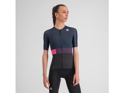 Sportful dres Snap W jersey Black/Galaxy Blue