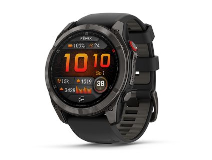 Fenix8Pro 51mm Carbon Front left Hero 2 cs