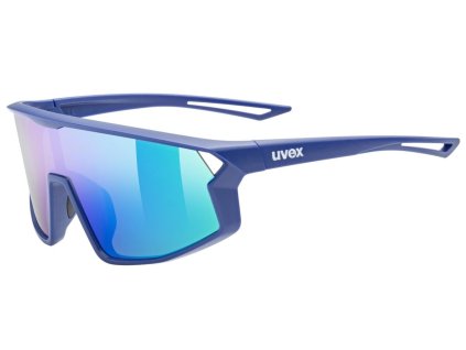 Uvex brýle Skyryse Jr. Blue Matt/Mirror Green