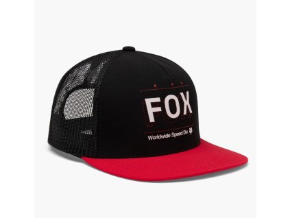 FOX čepice Image Print Snapback Trucker Black