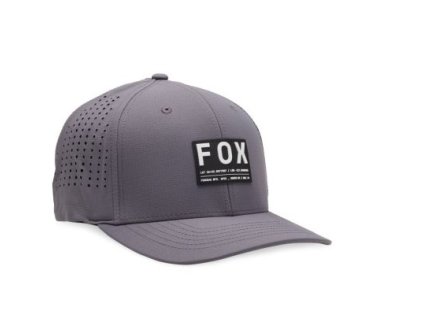 FOX čepice Non Stop Tech Flexfit Steel Grey