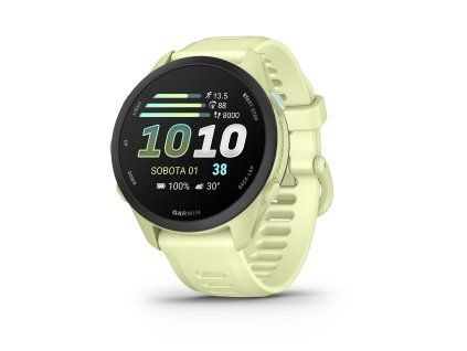 Forerunner70 HR Citron Front Left Citron Hero WF cs CZ