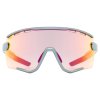 Brýle Uvex Sportstyle 236 SET Silicum/Mirror Red + Clear