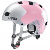 Dětská helma Uvex Kid 3 Silver/Rosé