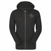 mikina Scott Casual LS Zip Hoody Black