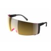Brýle POC Propel Fluo Pink/Uranium Black Translucent/Violet Gold Mirror