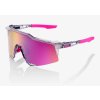 Brýle 100% Speedcraft Polished Tarnslucent Grey/Purple Multilayer Mirror Lens