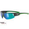 Brýle Uvex Sportstyle 215 Black Mat Green/Green